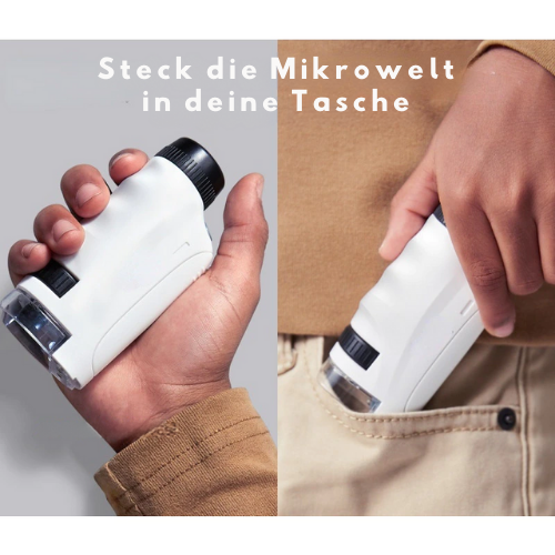 EntdeckerZoom™ Mikroskop mit LED Licht 60X-120X 